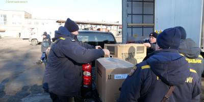 Запорізькі піротехніки отримали гуманітарну допомогу від Міжнародного Комітету Червоного Хреста