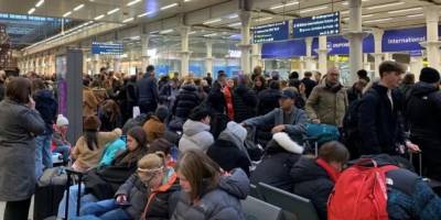 У Британії скасували низку потягів до Європи через підтоплення тунелю під Ла-Маншем
