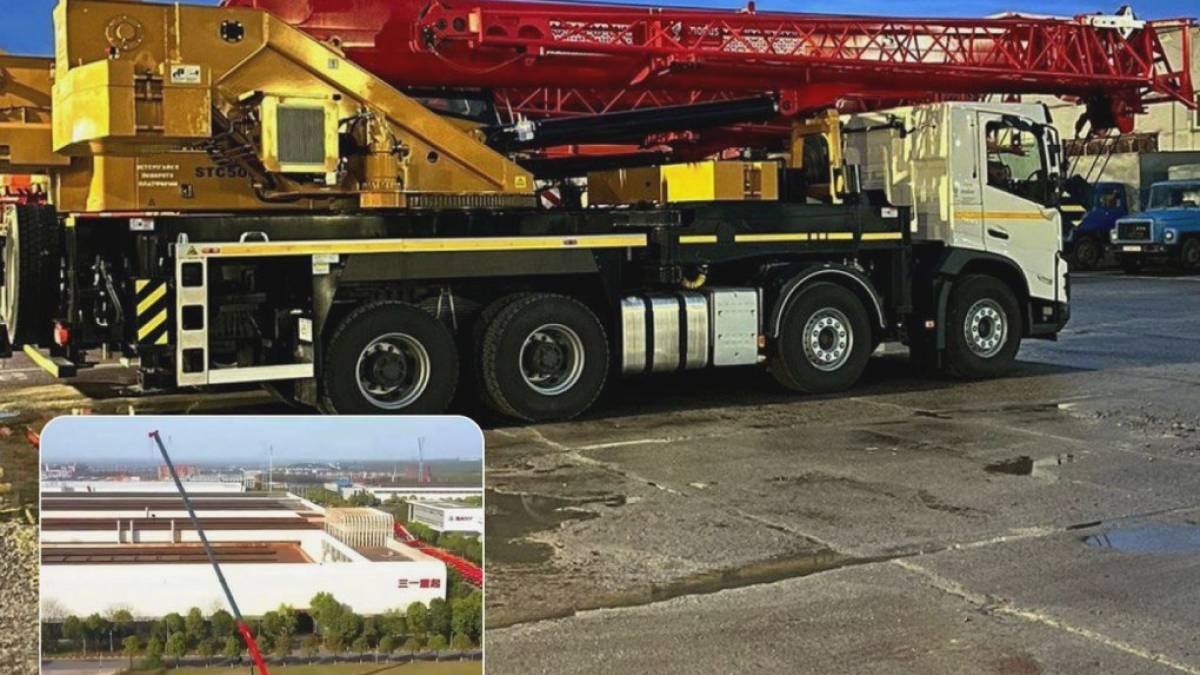 Придбаний для Запорізької АЕС надміцний автокран працюватиме на Хмельницькій станції