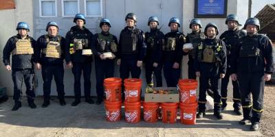 Рятувальників прифронтових міст Запорізької області відвідало керівництво регіонального главку ДСНС