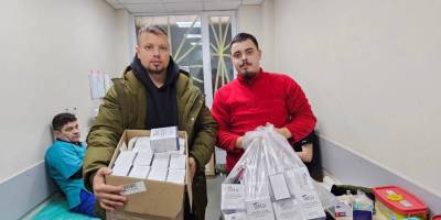 Енергодарці передали до шпиталю медикаменти та перев’язувальні матеріали