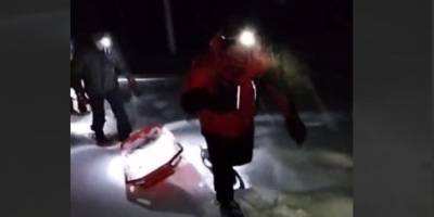 Бійці ДСНС врятували в Карпатах кількох заблукалих поляків