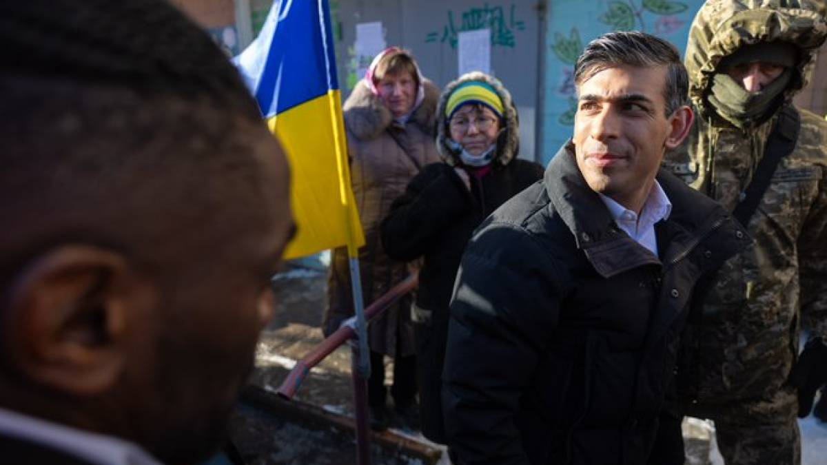 До Києва прибув Прем’єр-міністр Великої Британії Ріші Сунак