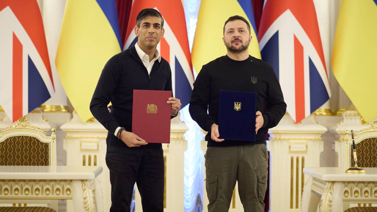 Зеленський і Сунак провели переговори та підписали угоду у сфері безпеки