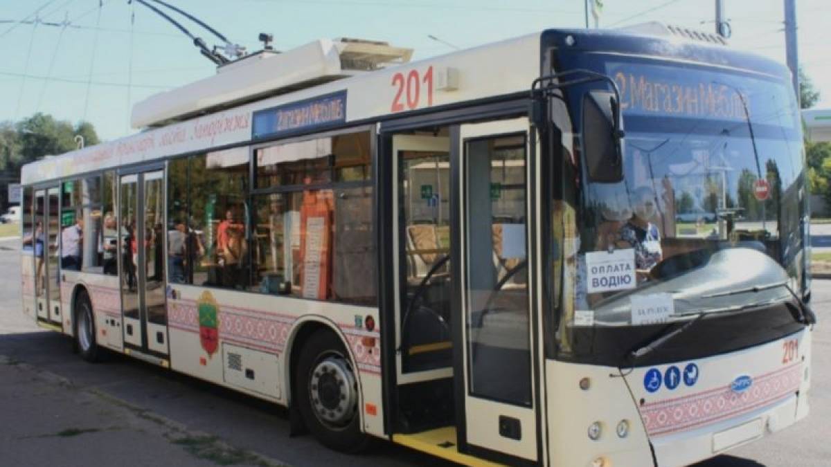 Про роботу  громадського транспорту у Запоріжжі  30 серпня