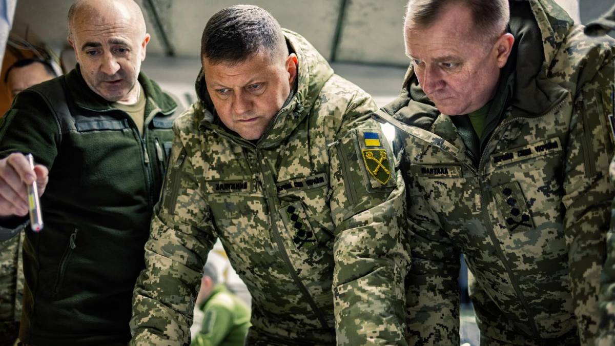 Залужний кілька днів працював у зонах відповідальності угруповань військ “Таврія” і “Одеса”
