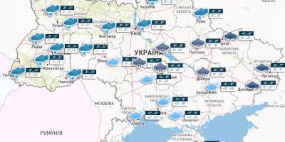Тиждень розпочнеться з помірних нічних морозів, подекуди сніг