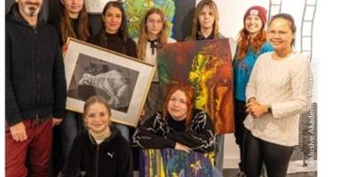 Учениця Запорізької художньої школи бере участь у виставці в Німеччині