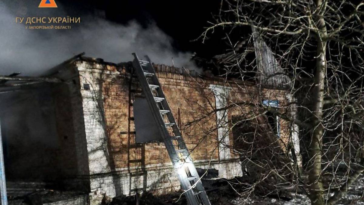 У Запоріжжі під час пожежі загинув чоловік