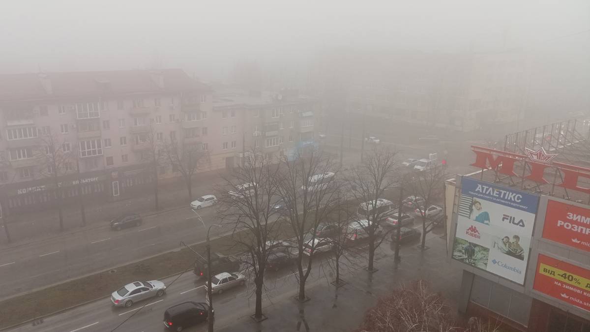 В Запоріжжі зранку тепло +6+8 °C, дощ та мряка…Що чекати на вихідні?