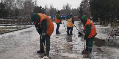 У Запоріжжі тривають роботи з комплексного благоустрою