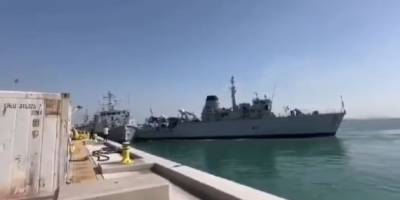 Два британські військові кораблі зіткнулися у Перській затоці