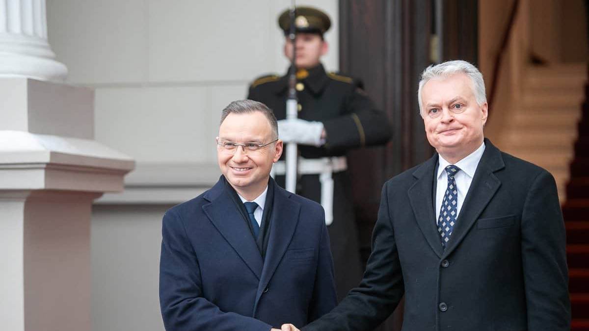 Президенти Литви та Польщі обговорили Україну і розширення військової співпраці