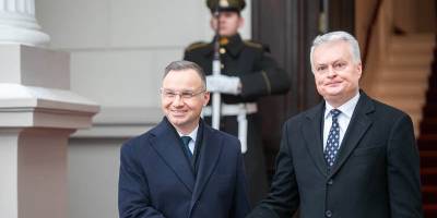 Президенти Литви та Польщі обговорили Україну і розширення військової співпраці