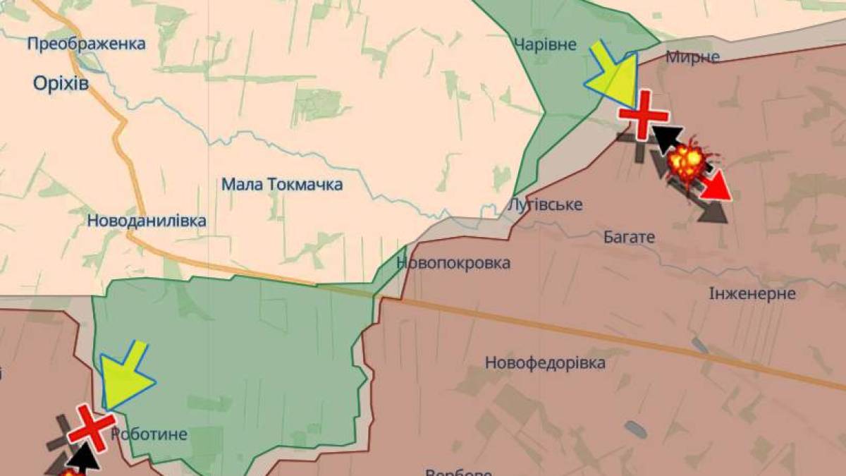 ЗСУ за добу знищили 200 різних ворожих БпЛА та мали успіхи в районі села Роботине та південніше села Мирне