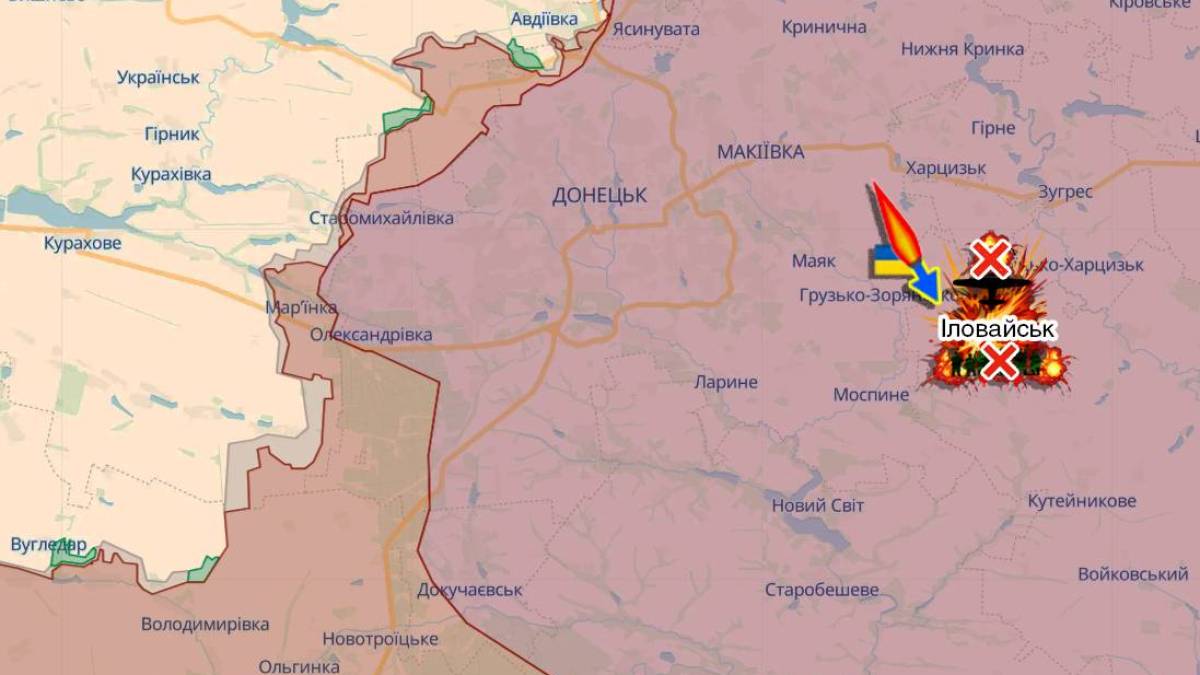 Влучно та ефективно ракети HIMARS прилетіли на полігон Іловайська на Донеччині