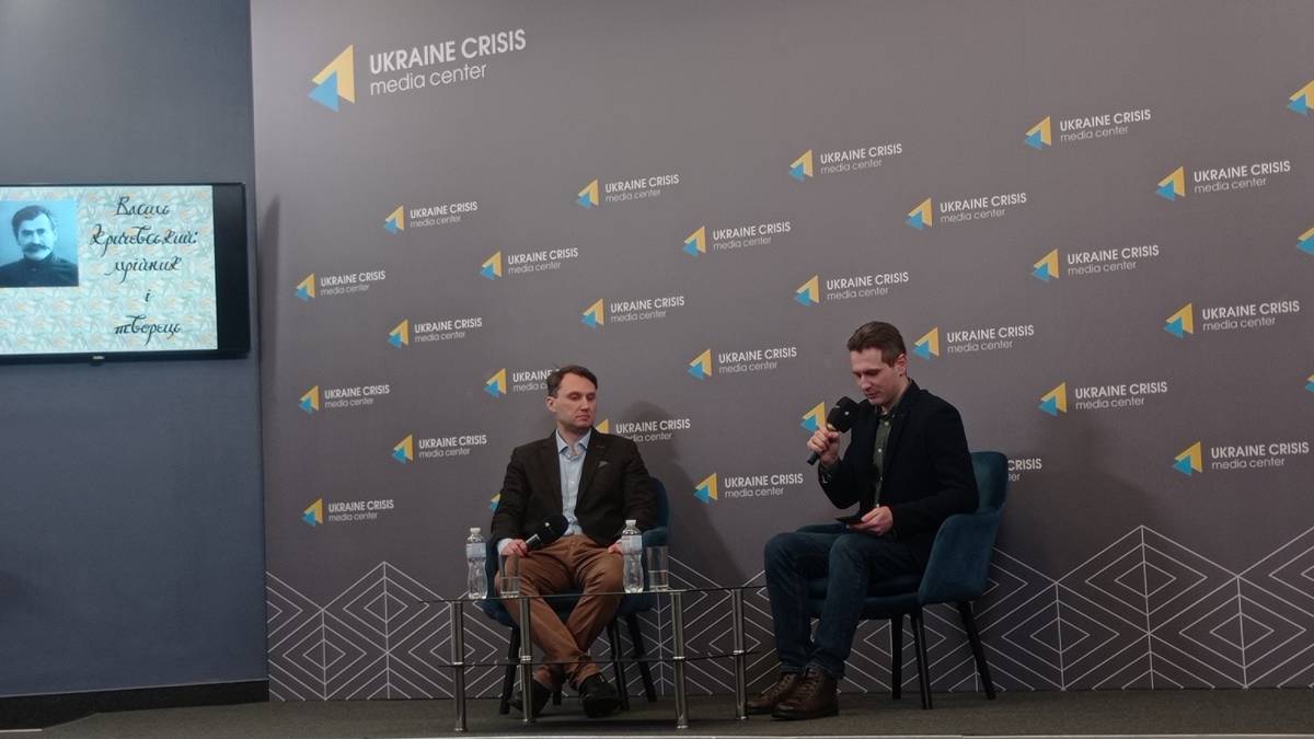 Учасник запорізьких книжкових Толок видавець Олександр Савчук  – про Василя Кричевського