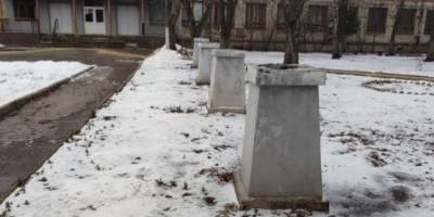 У Харкові демонтували алею комсомольців