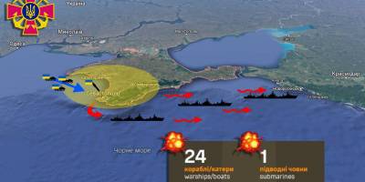 ЗСУ відрізали російські кораблі-ракетоносії від логістичної бази
