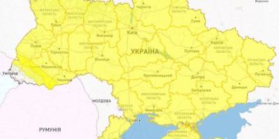 Тиждень в Україні почнеться з дощу й сильного вітру