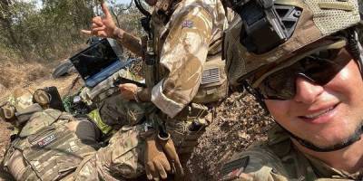 Співак-військовий Андрій Хливнюк отримав нагороду РНБО України