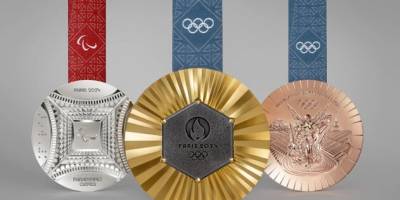 Представлені медалі Олімпіади-2024 у Парижі – “Із частинкою Ейфелевої вежі”