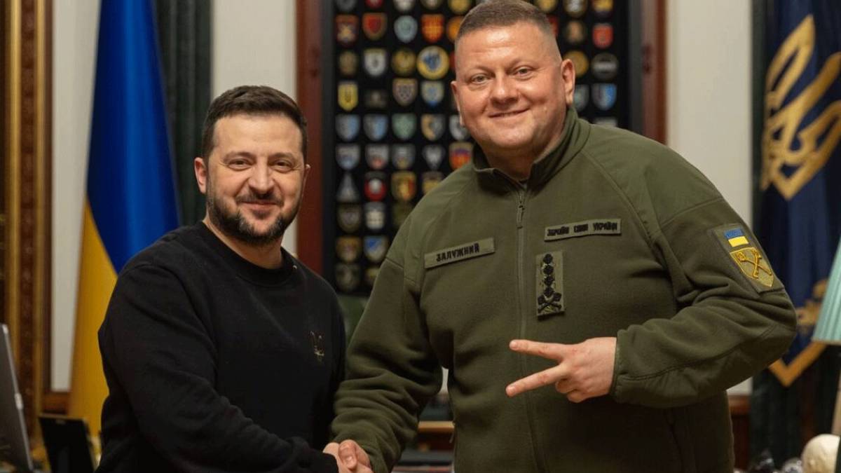 Зеленський зустрівся з Залужним та запропонував йому залишитись у команді