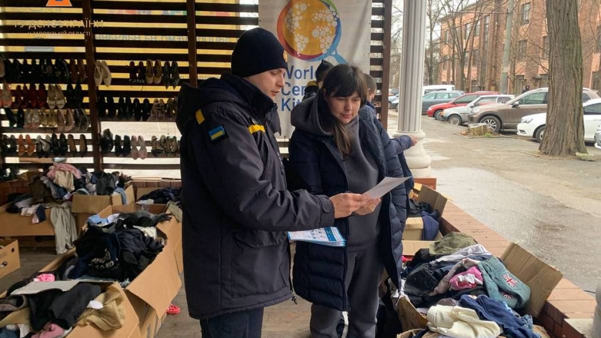 У Запоріжжі надзвичайники навчають населення правилам безпеки