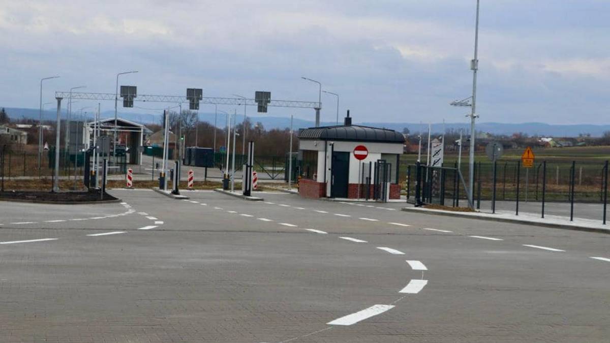 На кордоні з Польщею завершують будівництво ще одного автомобільного пункту пропуску