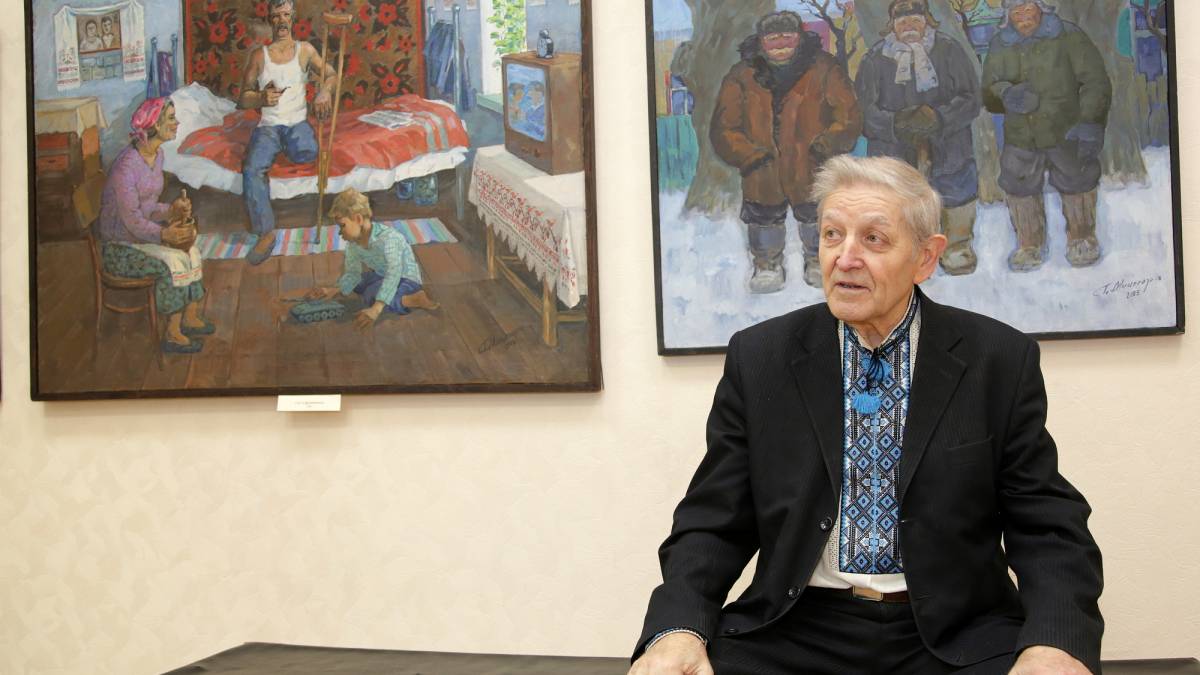 Не стало Григорія Мацегори: фоторепортаж десятирічної давнини дарує спогади про художника