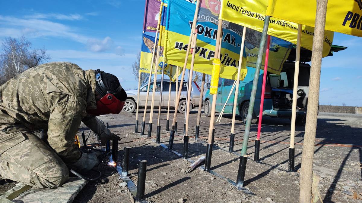 Бригада, яка захищає Запоріжжя, створила Пантеон Захисників – фото