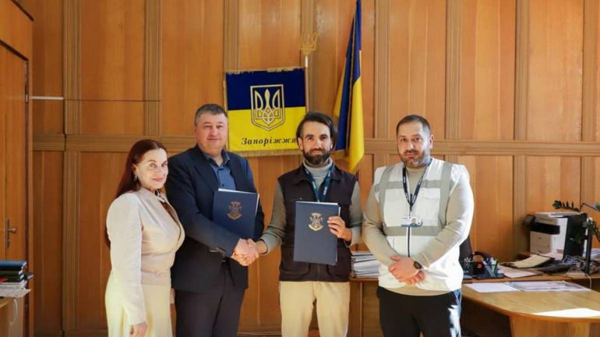 «Запорізька політехніка» підписала меморандум з британським фондом «UK-Med»