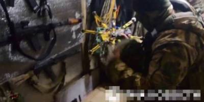 На Запоріжжі окупанти полюють за збитими українськими дронами