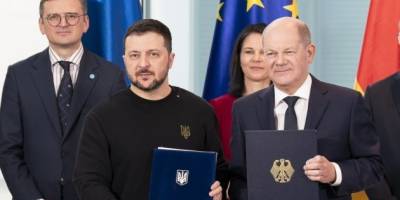 У Берліні Зеленський і Шольц підписали двосторонню безпекову угоду
