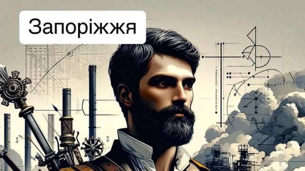 Штучний інтелект зобразив Запоріжжя та Енергодар в образах чоловіків