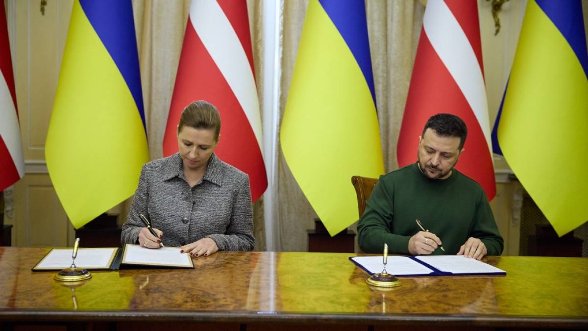 Україна і Данія підписали  у Львові безпекову угоду – Зеленський