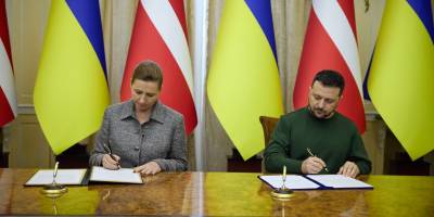 Україна і Данія підписали  у Львові безпекову угоду – Зеленський
