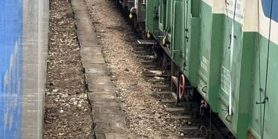 На залізничній станції у Польщі втретє пошкодили вагон з українською агропродукцією