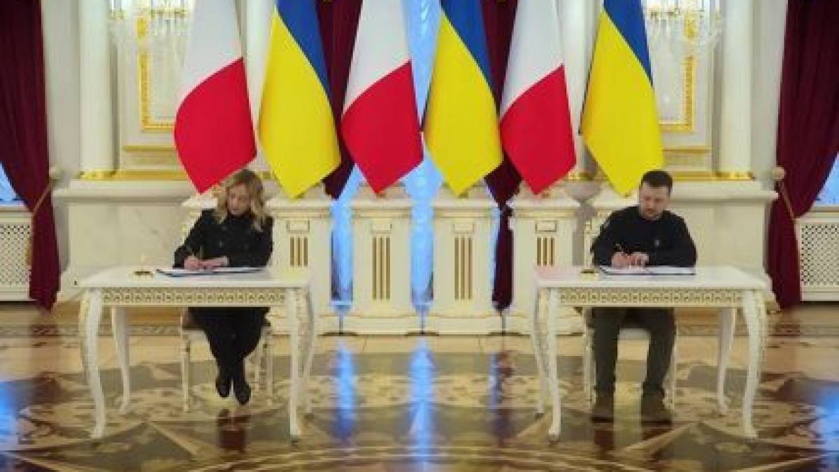 Україна та Італія підписали безпекову угоду – Володимир Зеленський