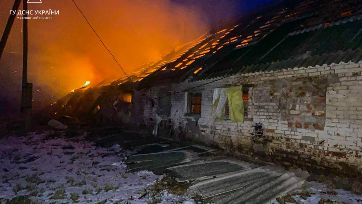 росіяни вдарили по фермі на Харківщині, загинуло понад 20 тварин
