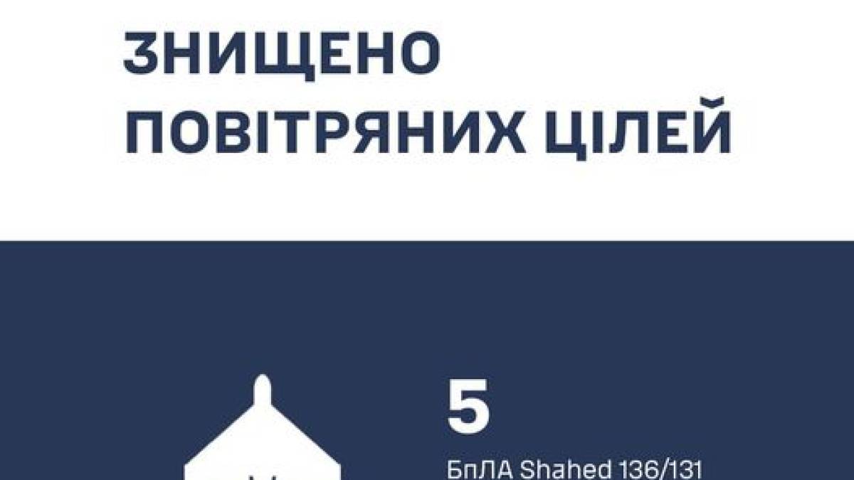 У Запорізькій області знищено два російських дрони “Shahed”