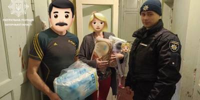 Запорізька поліція продовжує надавати гуманітарну допомогу людям