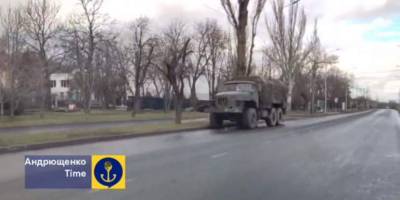 Ворог активізував перекидання своєї техніки у бік Бердянська через Маріуполь