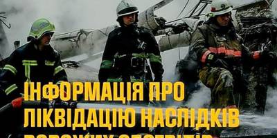 Інформація про ліквідацію наслідків ворожих обстрілів впродовж доби
