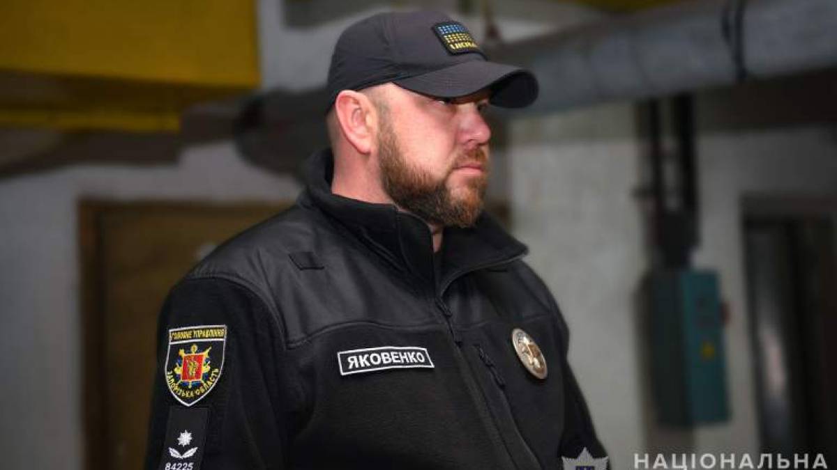 У Запоріжжі представили нового командира батальйону поліції особливого призначення