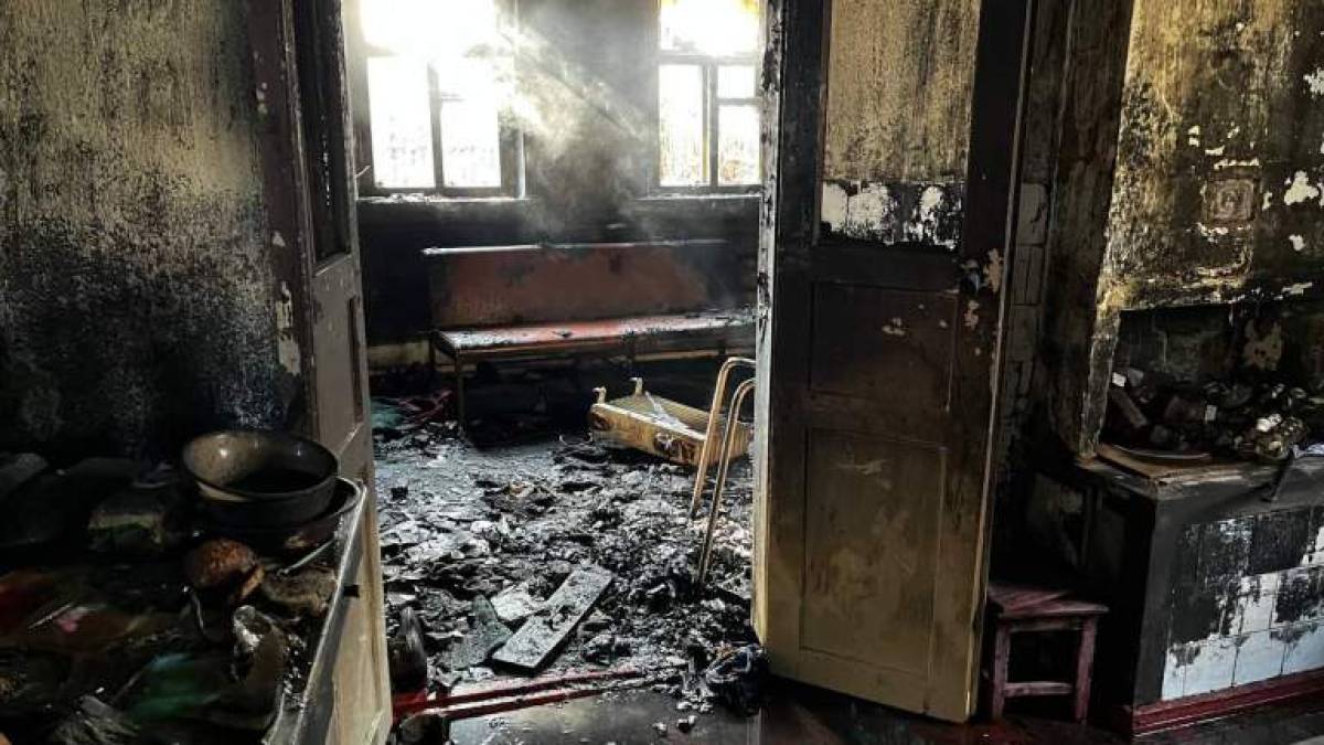 У Запоріжжі на пожежі загинув пенсіонер