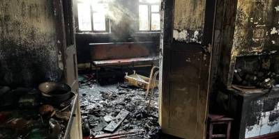 У Запоріжжі на пожежі загинув пенсіонер
