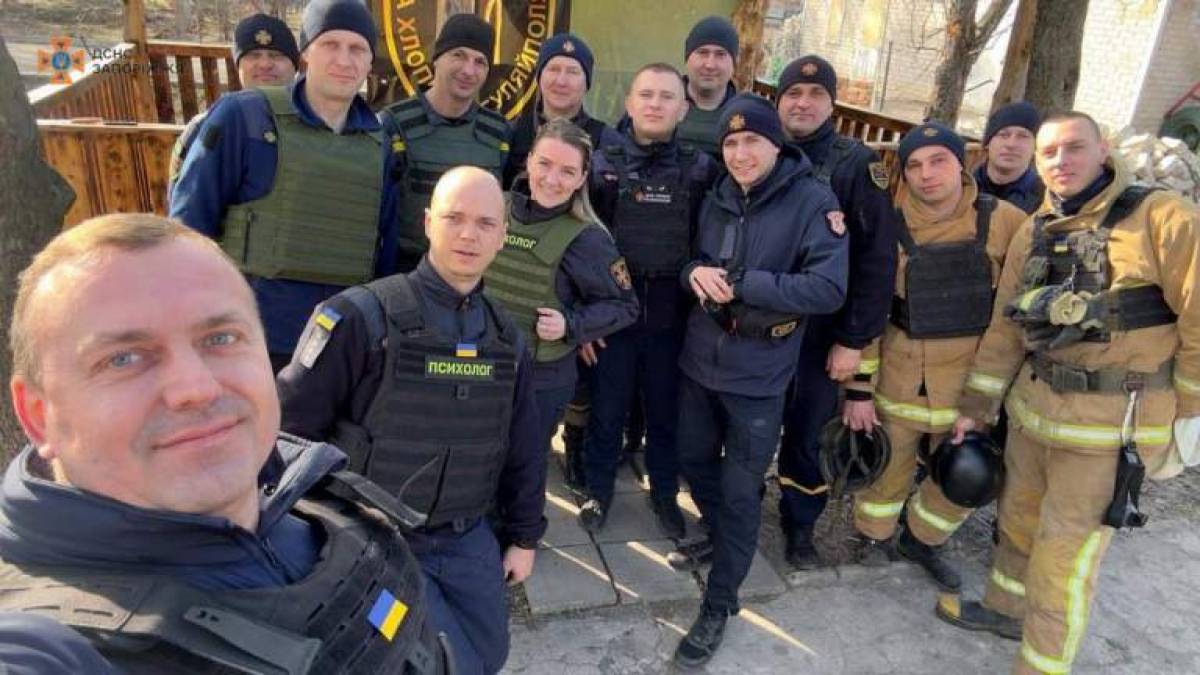У Запорізькій області психологи ДСНС відвідали рятувальні підрозділи поблизу лінії фронту