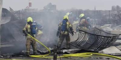 У Берліні згоріло тимчасове житло для біженців з України