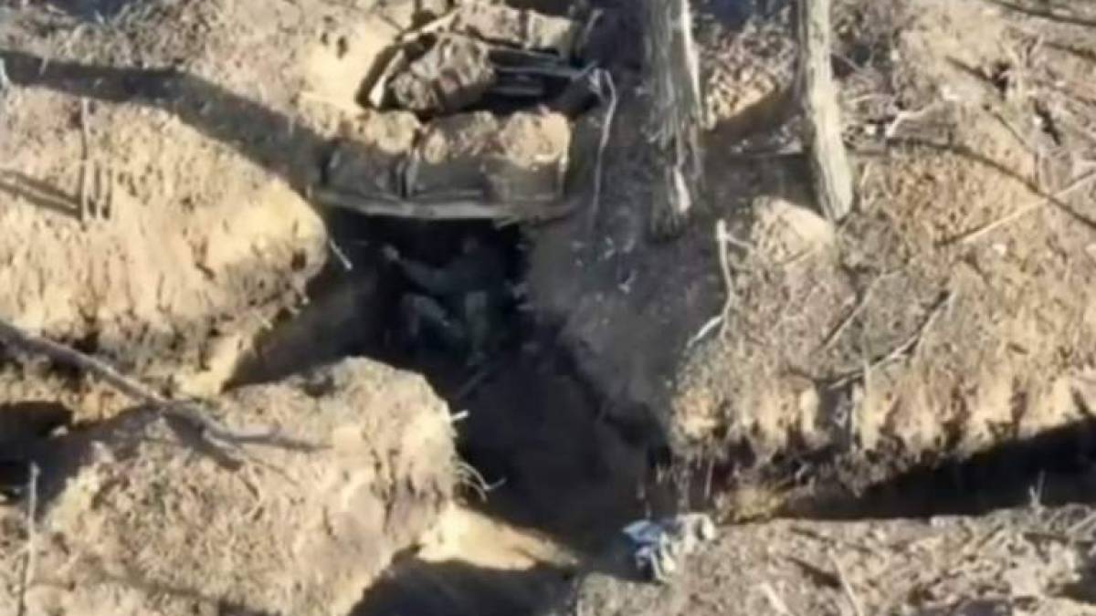 Запоріжжя: ворожі окопи зблизька